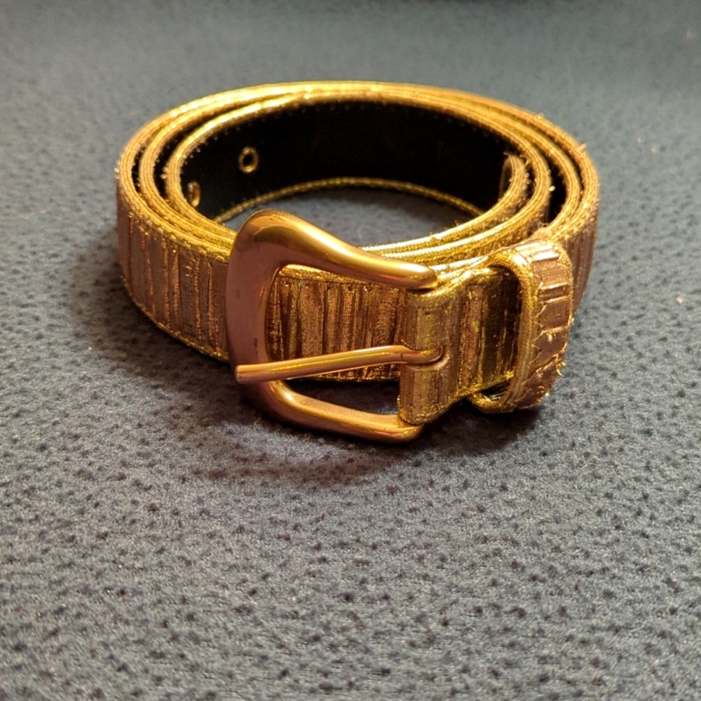 Gold size 1X Belt